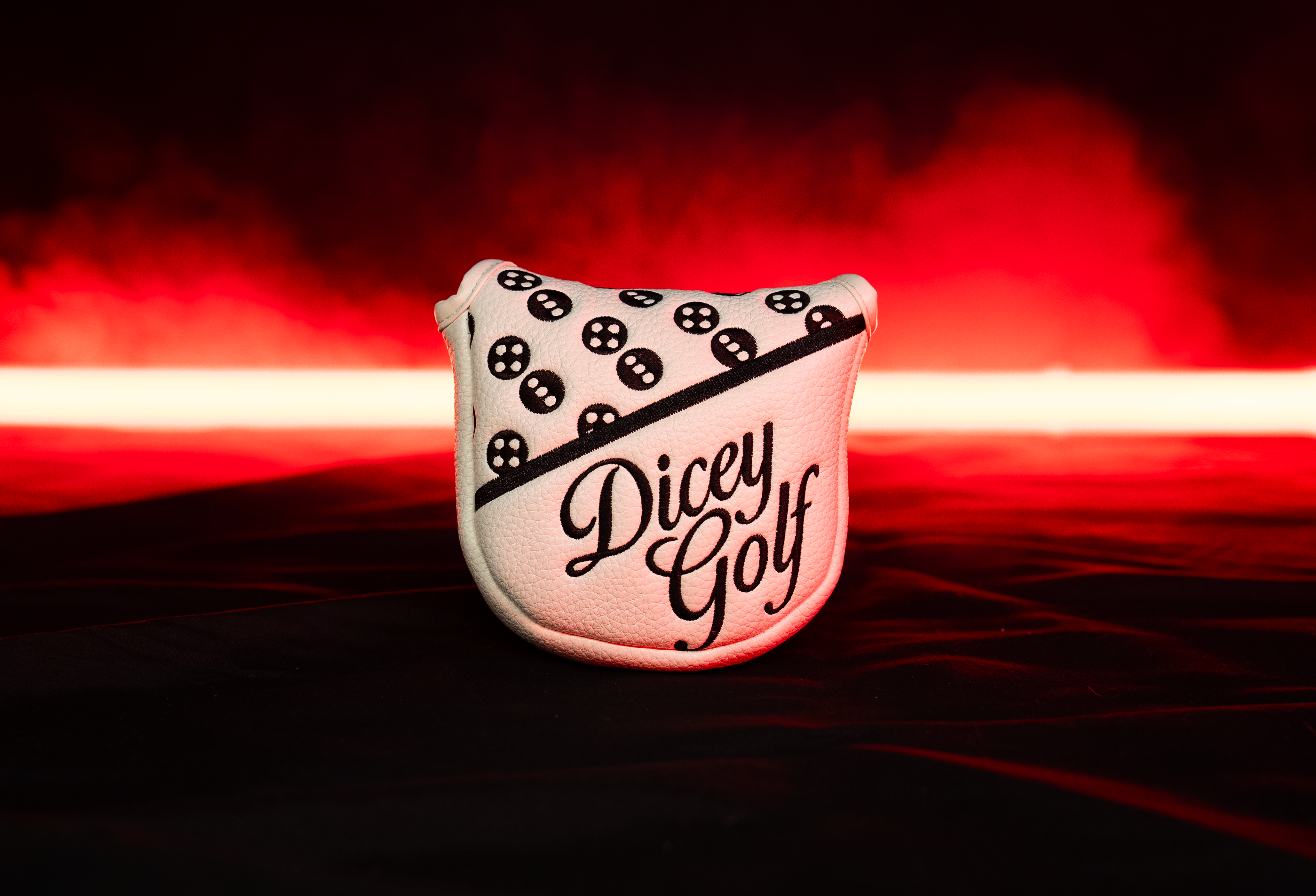 "Dicey" Mallet Putter Cover