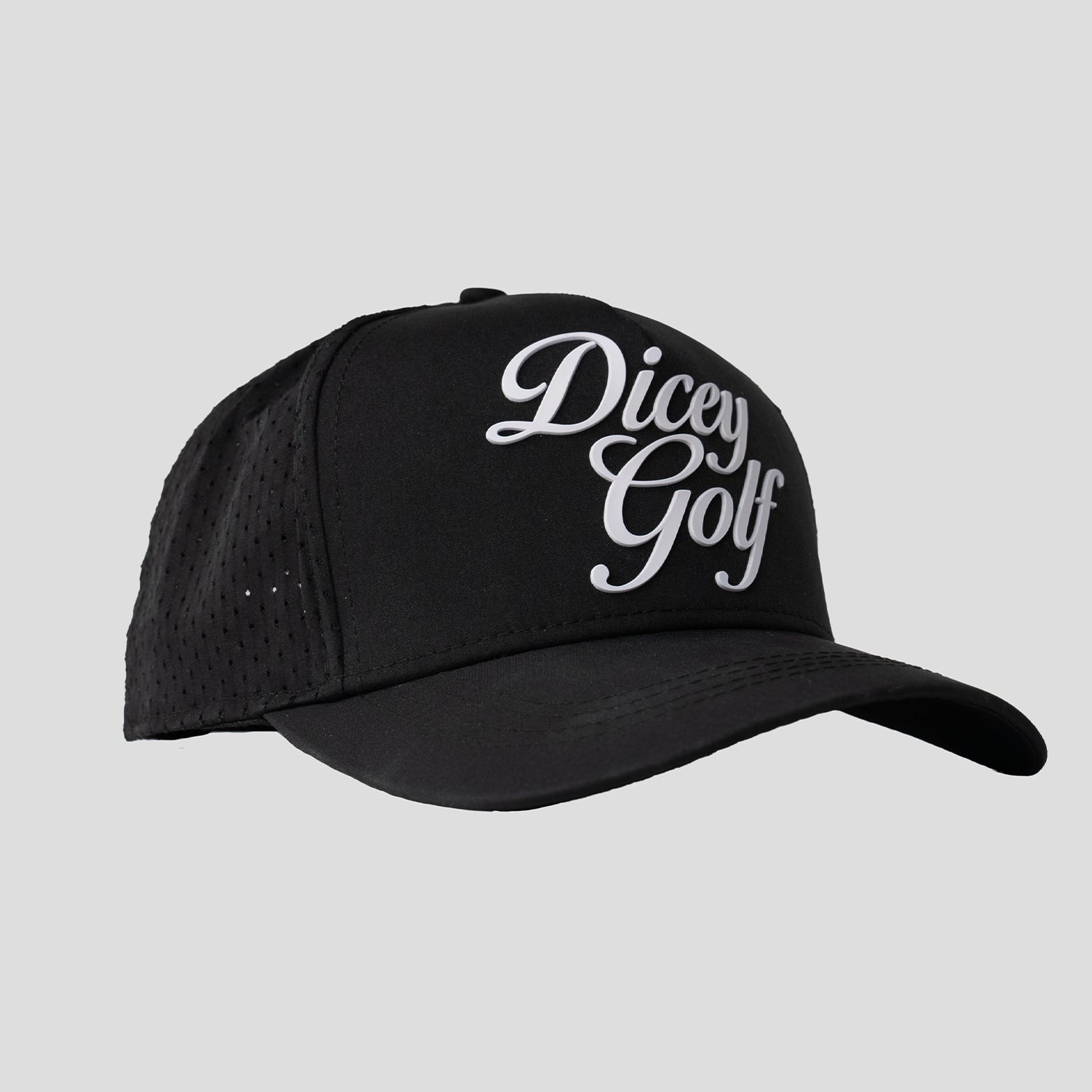 Dicey Black Mesh Snapback