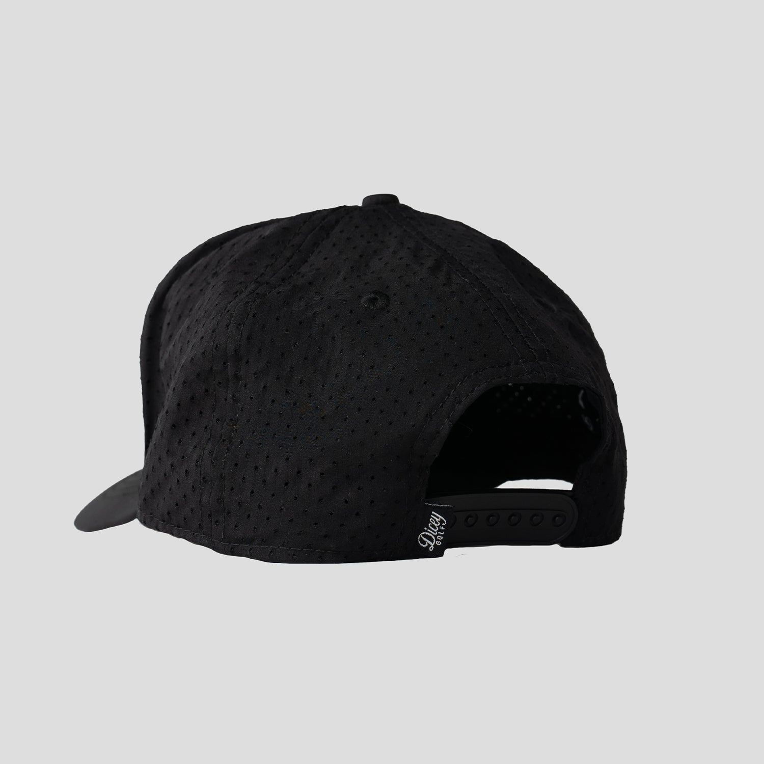 Dicey Black Mesh Snapback